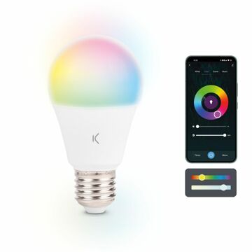 Lâmpada LED Ksix E27 9W F