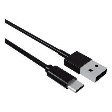 Cabo USB a para USB C (1 m) Preto