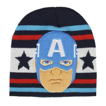 Gorro Infantil Captain America The Avengers Azul Marinho