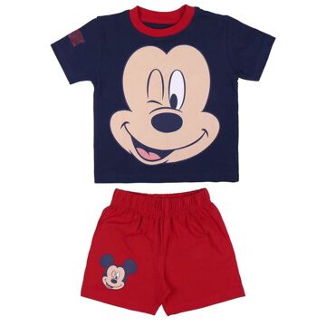 Pijama Infantil Mickey Mouse Vermelho 5 Anos