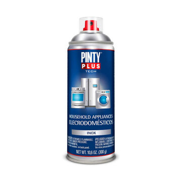 Tinta em Spray Pintyplus Tech E150 Eletrodomésticos Prateado 300 Ml
