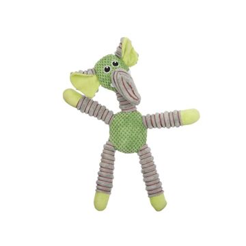 Brinquedo para Cães Verde Cinzento Elefante 32 X 40 X 18 cm Peluche com Som