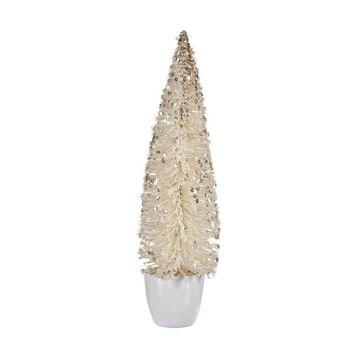 árvore de Natal Grande Branco Plástico (10 X 38 X 10 cm)