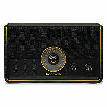 Rádio Portátil Bluetooth Kooltech USB Vintage