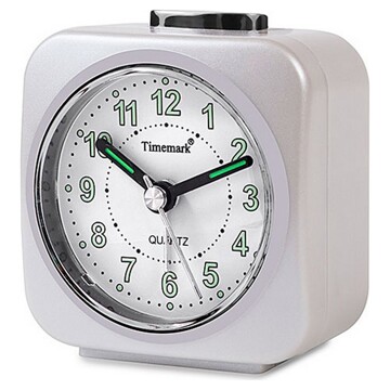 Relógio-despertador Analógico Timemark Branco (9 X 8 X 5 cm)