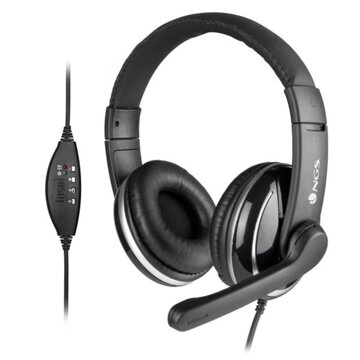 Auriculares com Microfone Ngs VOX800USB