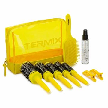 Conjunto de Pentes/escovas Termix Brushing Amarelo