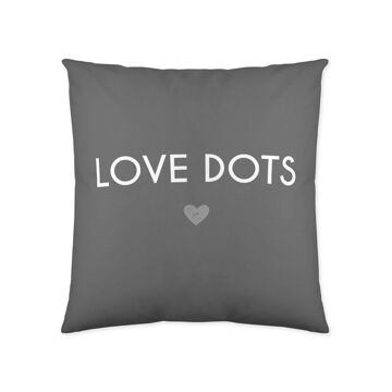 Capa de Travesseiro Popcorn Love Dots (60 X 60 cm)