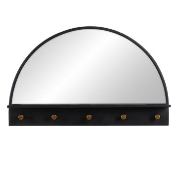 Espelho de Parede Preto 69 X 11,5 X 43 cm