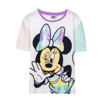 Camisola de Manga Curta Infantil Minnie Mouse Multicolor 5 Anos