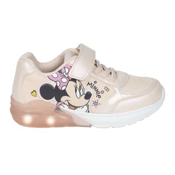 Sapatilhas Desportivas com LED Minnie Mouse Cor de Rosa 25