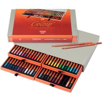 Lápis de Cores Bruynzeel Design Box 48 Peças Multicolor