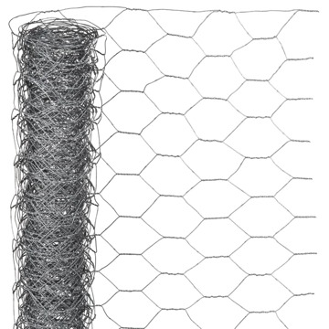 Nature Rede de Arame Hexagonal 1x10 M 25 mm Aço Galvanizado
