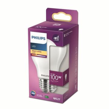 Lâmpada de Halogéneo Philips Branco Quente LED
