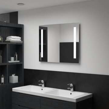 Espelho de Parede LED para Casa de Banho 60x50 cm