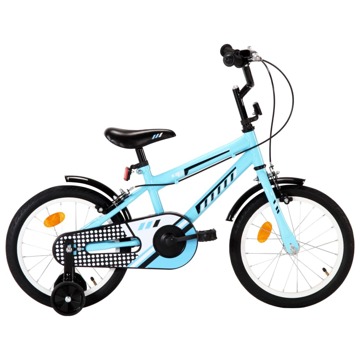 Bicicleta de Criança Roda 16" Preto e Azul