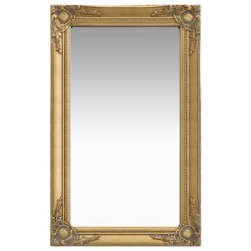 Espelho de Parede Estilo Barroco 50x80 cm Dourado