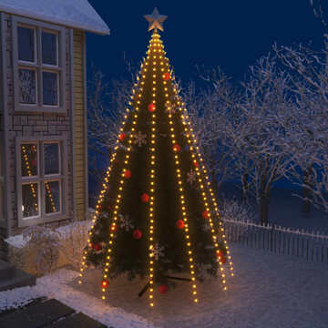 Cordão de Luzes para Árvore de Natal 500 Luzes LED IP44 500 cm