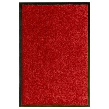 Tapete de Porta Lavável 40x60 cm Vermelho