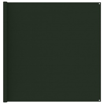 Tapete de Campismo para Tenda 200x400 cm Verde-escuro