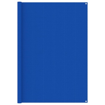 Tapete de Campismo para Tenda Pead 200x400 cm Azul