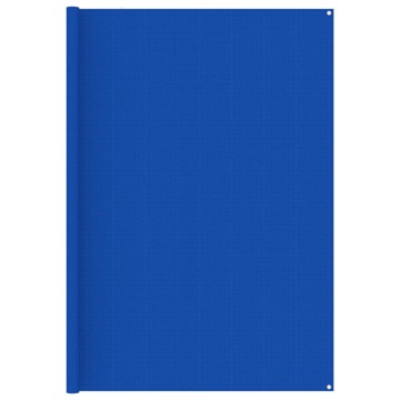 Tapete de Campismo para Tenda Pead 250x600 cm Azul