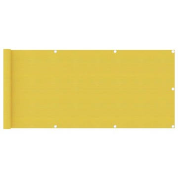 Tela de Varanda 75x300 cm Pead Cor Amarelo