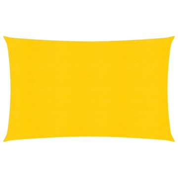 Para-sol Estilo Vela 160 G/m² 2x4 M Pead Amarelo