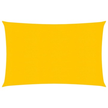 Para-sol Estilo Vela 160 G/m² 2,5x4 M Pead Amarelo