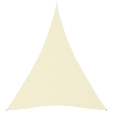 Para-sol Estilo Vela Tecido Oxford Triangular 3x4x4 M Creme