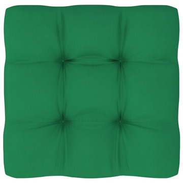 Almofadão para Sofá de Paletes 50x50x12 cm Verde