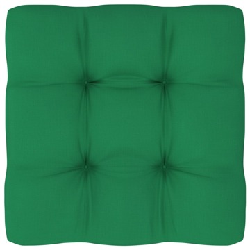Almofadão para Sofá de Paletes 60x60x12 cm Verde