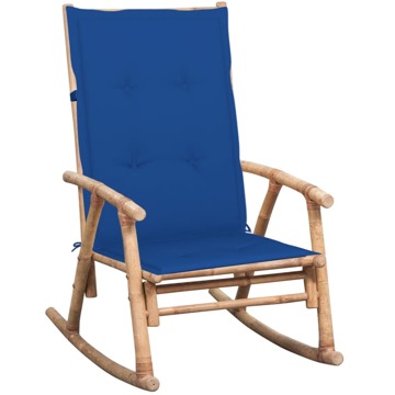 Cadeira de Baloiço com Almofadão Bambu