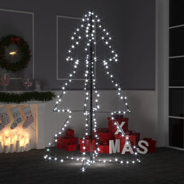 Árvore de Natal em Cone 200 Leds 98x150 cm Interior e Exterior