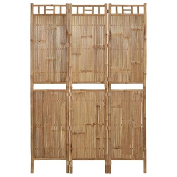 Biombo com 3 Painéis 120x180 cm Bambu