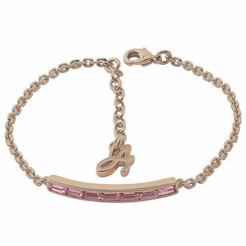 Bracelete Feminino Adore 5303105 Cor de Rosa 19 cm