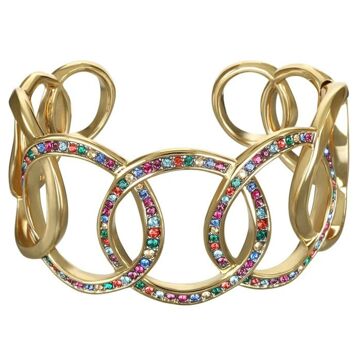 Bracelete Feminino 5448547 Metal Multicolor (6 cm)