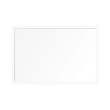 Placa de Trabalho Protetor Acrilico 3mm Frame Branco 900x600 mm COVID-19