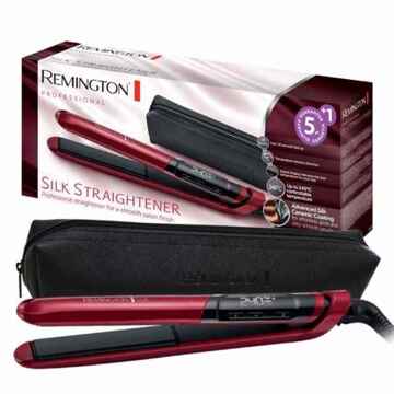 Ferro de Cabelo Remington S9600 Vermelho Preto
