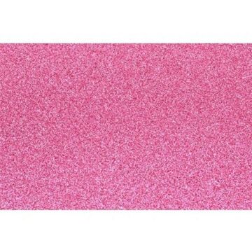 Borracha Eva Fama Purpurina Cor de Rosa 50 X 70 cm