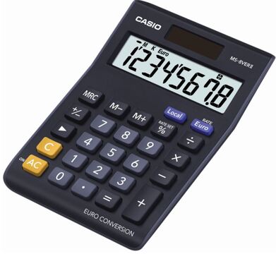 Calculadora Casio de 8 Dígitos Conversor de Dívisas