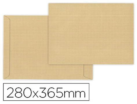 Envelope Bolsa Folekraft Armado 280x365x50mm com Aba em Tira de Silicone Papel 155gr Caixa de 50 Unidades