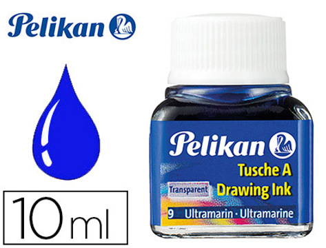 Tinta da China Pelikan Frasco 10 Ml Azul Ultramar