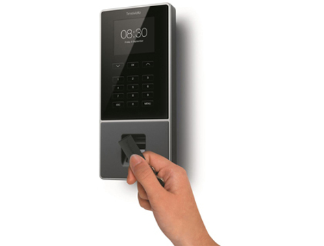 Controlador de Presenca Safescan tm-626 com Codigo Pin Cartão Rfid ou Impressão Digital Ate 200 Usuarios Conexao Interne
