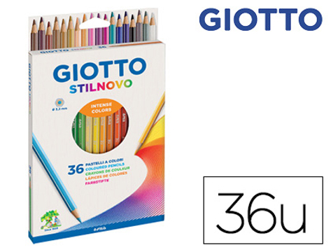 Lápis de Cores Giotto Stilnovo 36 Unidades
