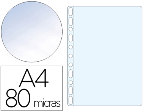 Bolsa Catálogo Q-connect Din A4 80 Microns Cristal Caixa de 1400 Unidades