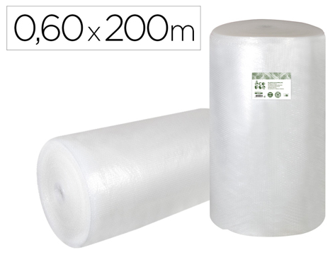 Plástico com Bolhas Ecouse 0.60x200m 30% de Plástico Reciclado