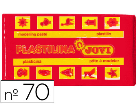 Plasticina Jovi 70 50 gr Vermelho