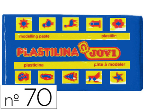 Plasticina Jovi 70 50 gr Amarelo Azul Escuro