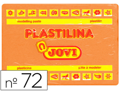 Plasticina Jovi 72 350 gr Laranja